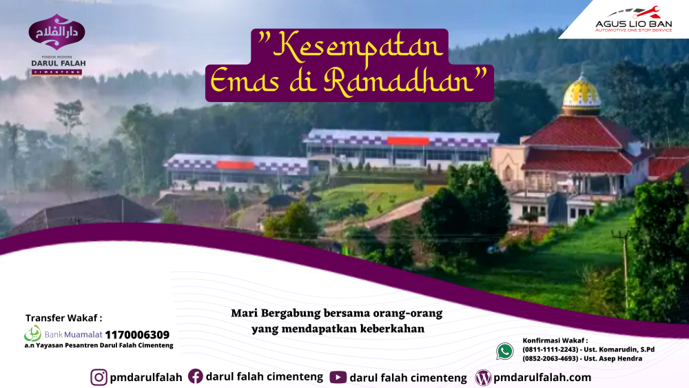 Kesempatan Emas di Ramadhan