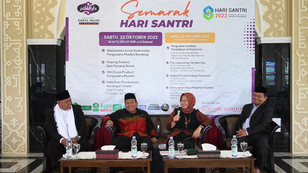 Dekan Fakultas Tarbiyah Dan Keguruan UIN Sunan Gunung Djati Bandung Kunjungi Pondok Modern Darul Falah Cimenteng Subang