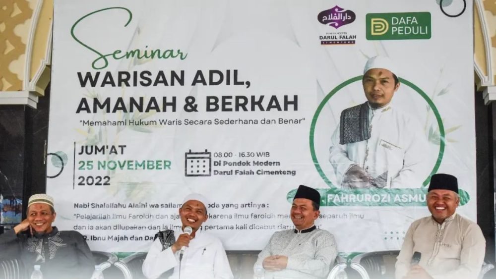 Pondok Modern Darul Falah Cimenteng Inisiasi Pembentukan Pusat Pelatihan dan Konsultasi Waris (PPKW) Bagi Masyarakat