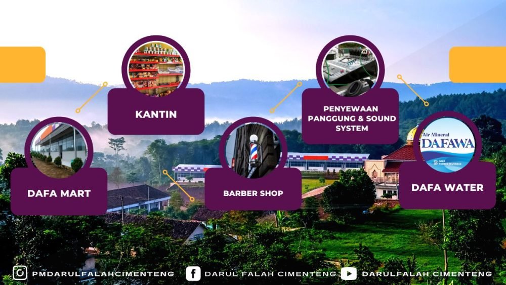 Kemandirian Pondok Modern Darul Falah Cimenteng