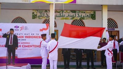 Upacara HUT RI 78 “Terus Melaju Untuk Indonesia Maju”