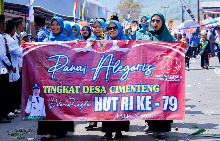 Pawai Alegoris Kecamatan Cijambe 2024