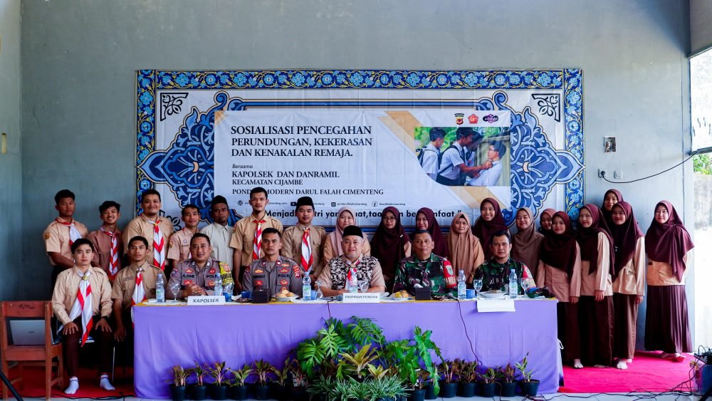 Sosialisasi Pencegahan Perundungan di Pondok Modern Darul Falah
