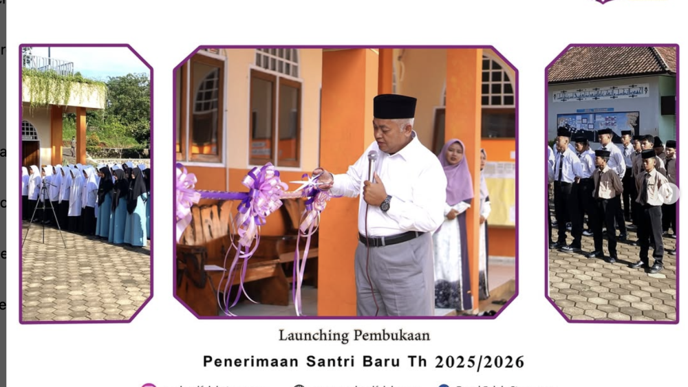Pembukaan Penerimaan Santri Baru Tahun 2025/2026