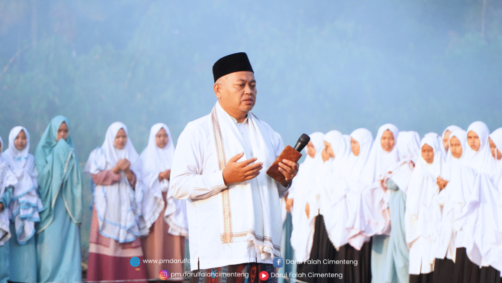 Doa Bersama dan Peletakan Batu Pertama di Tanah Pembangunan Dapur Putri Pondok Modern Darul Falah Cimenteng