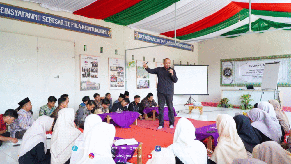Kuliah Umum Program Lanjutan “Basic Mentality”: Membangun Karakter Santri Lewat Komunikasi dan Mentalitas Positif