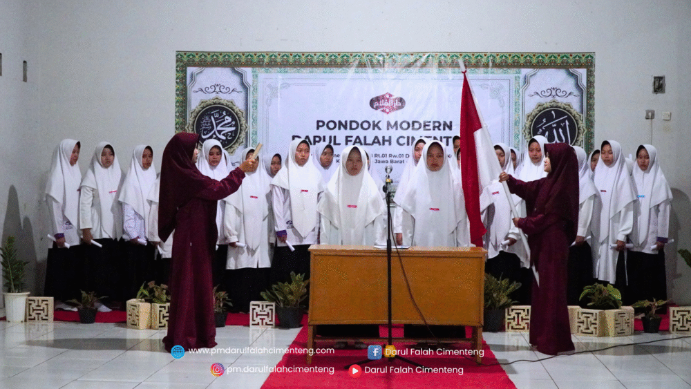 Perdana Pelantikan Pengurus Rayon Santriyah: Membentuk Kepemimpinan yang Tangguh dan Amanah