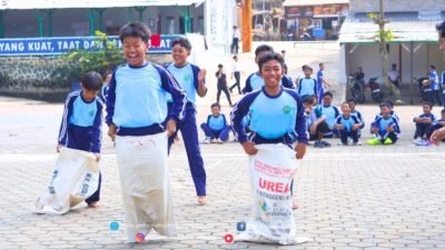 Semarak Lomba Agustusan 2025: Santri & Guru Bersatu dalam Kegembiraan