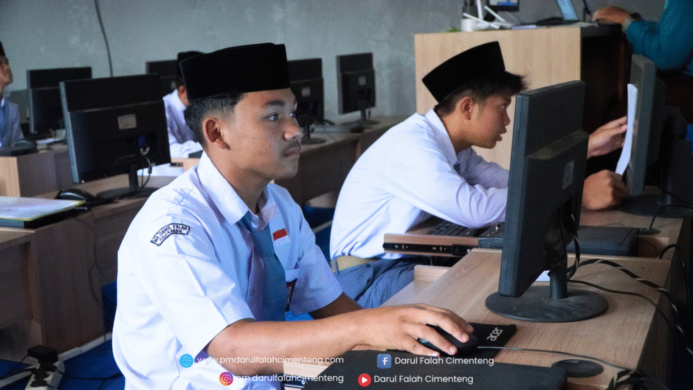 Pelaksanaan ANBK di Pondok Modern Darul Falah Cimenteng Tahun 2025