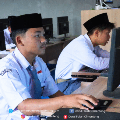 Pelaksanaan ANBK di Pondok Modern Darul Falah Cimenteng Tahun 2025