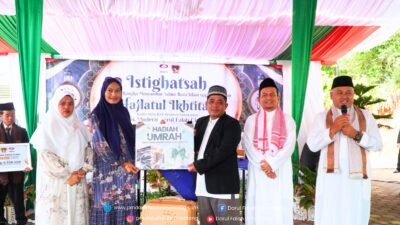 KEBERANGKATAN UMRAH Al-USTADZ KOMARA, S.Pd: Salah Satu Kader Pondok Yang Diberangkatkan Umrah Oleh Anshor Pondok