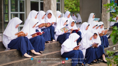 Pembukaan dan Pelaksanaan Penilaian Tengah Semester (PTS) Pondok Modern Darul Falah Cimenteng