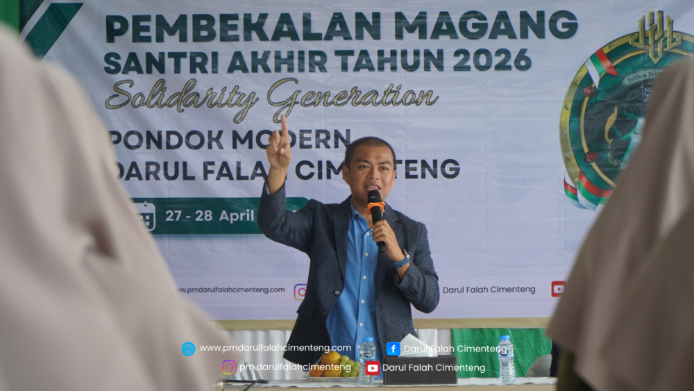 Menumbuhkan Jiwa Wirausaha Santri: Pembekalan Magang Santri Akhir KMI Tahun 2026 Darul Falah Cimenteng
