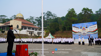 Pondok Modern Darul Falah Cimenteng Semarakkan HUT ke-81 Kemerdekaan RI