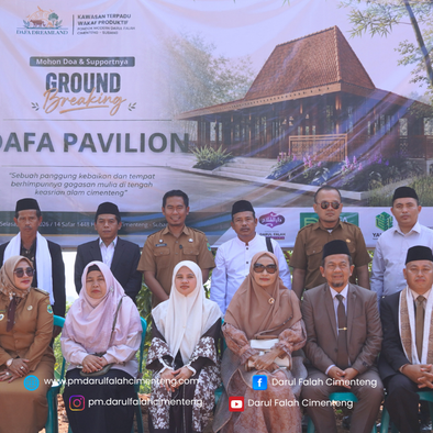 Membangun Ikon, Mengukir Masa Depan: Ground Breaking Dafa Pavilion di Dafa Dreamland