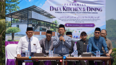 Dafa Kitchen dan Dining Resmi Dibuka, Darul Falah Cimenteng Terus Tingkatkan Fasilitas Pesantren