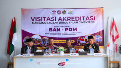 MA Darul Falah Cimenteng Jalani Visitasi Akreditasi BAN-PDM, Teguhkan Komitmen Tingkatkan Mutu Pendidikan